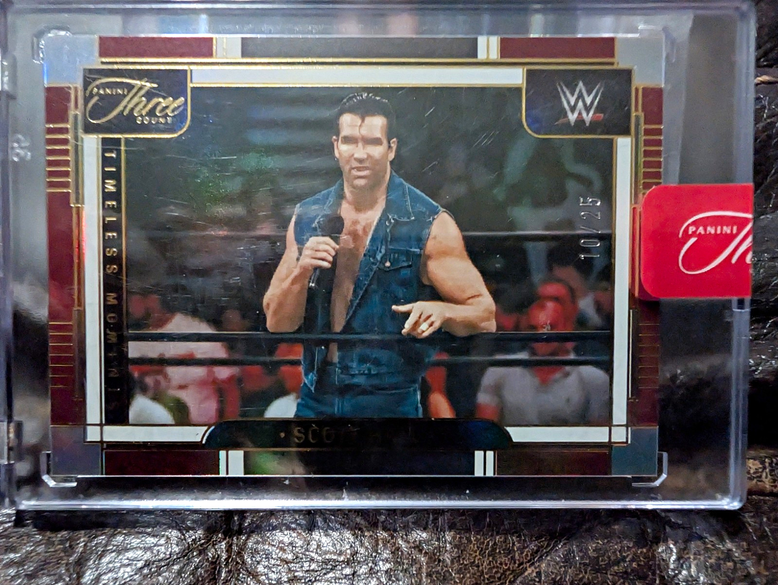 2024 Panini Three Count WWE Timeless Moments Red - Scott Hall - #166 - /25