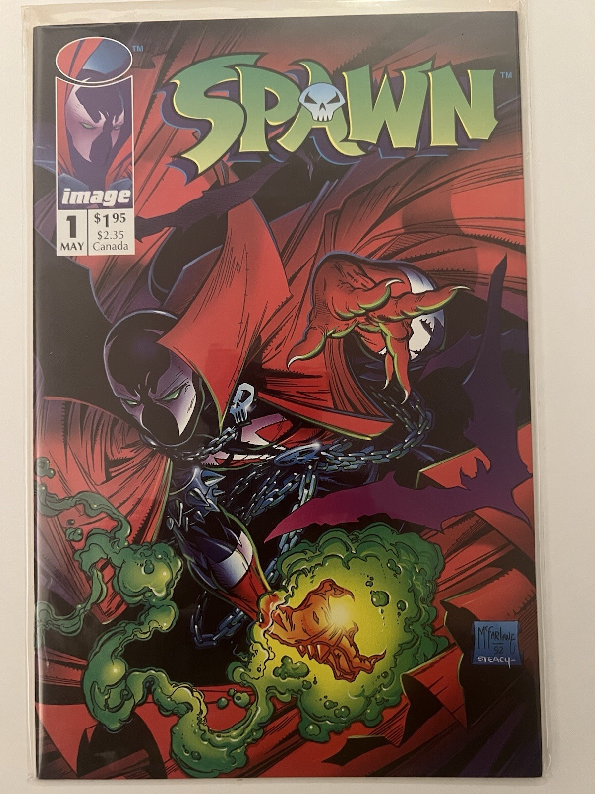 Spawn 1 McFarlane MINT CONDITION Image Comics