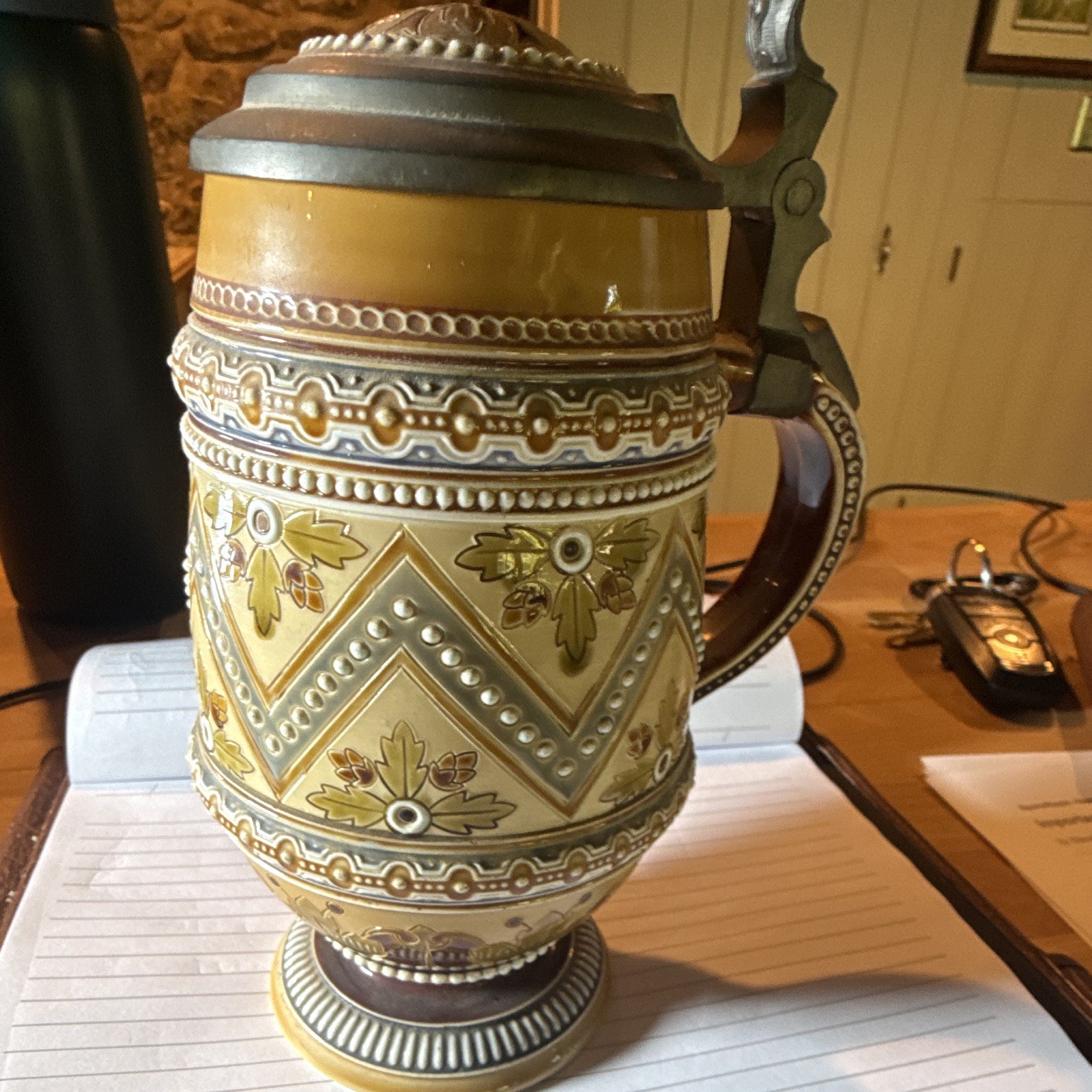 Mettlach Antique, One of a Kind, VB