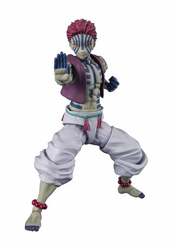 TAMASHII NATIONS S.H.Figuarts Demon Slayer Akaza Approx. 145mm PVC & ABS Painted