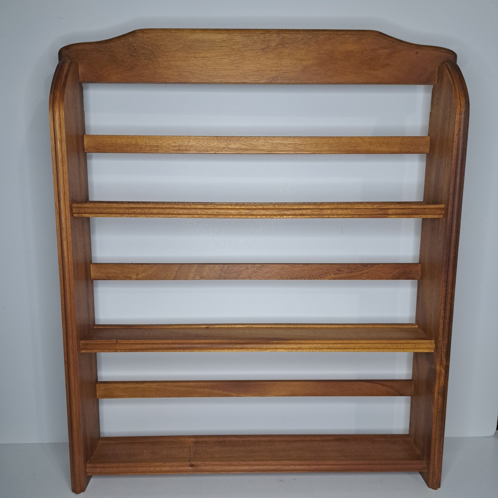 McCormick 3 Tier Wooden Wall Spice Rack NEW IN BOX - Shelf Only - Holds 24 Jars