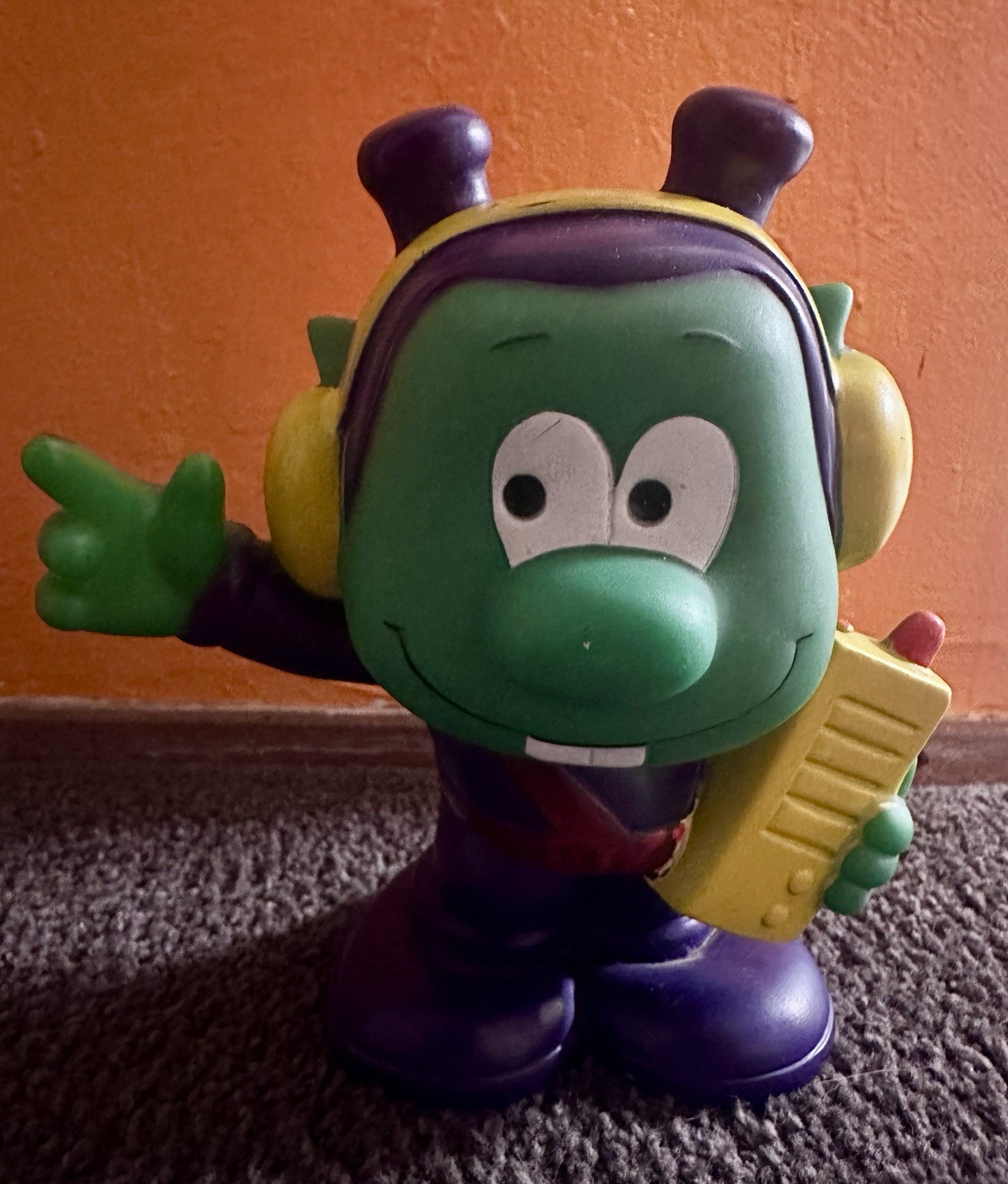 Vintage 1983 Astrosniks Star Power Bully Figuren Plastic Coin Bank