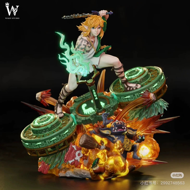 Wake Studio The Legend of Zelda Tears of the Kingdom MK2 Link1/4 Resin Statue
