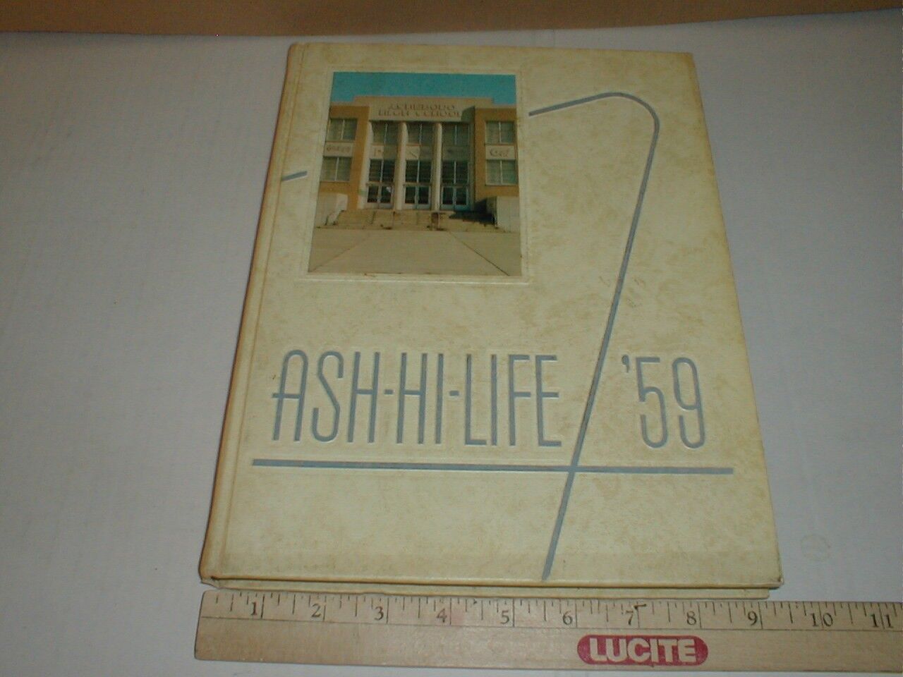 1959 Asheboro High School North Carolina NC Ash-Hi-Life vintage class Yearbook