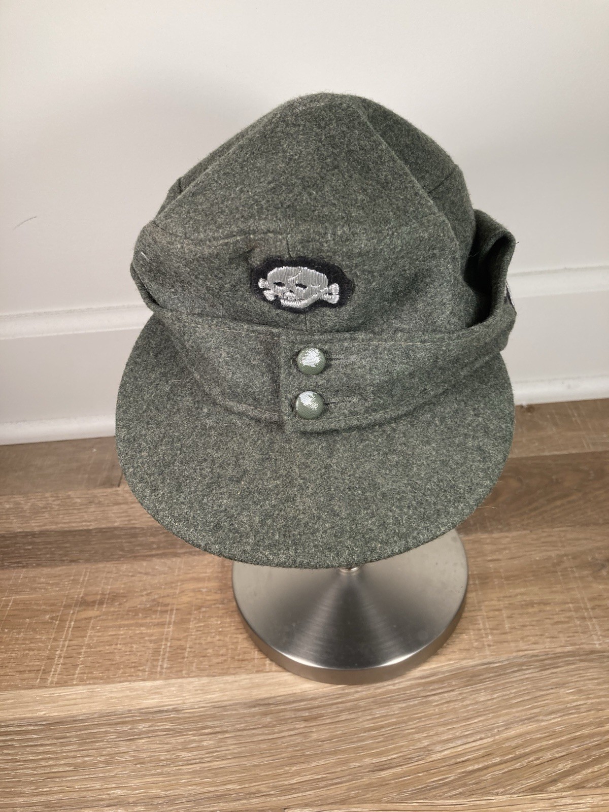 WW2 German Style M43 Grey Wool Field Cap