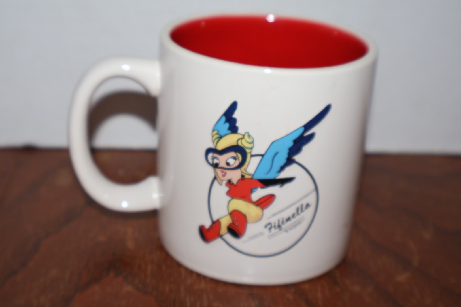 Walt Disney Fifinella Mug Rare Roald Dahl\'s  Gremlins WWII WASP Mascot Ex Cond.