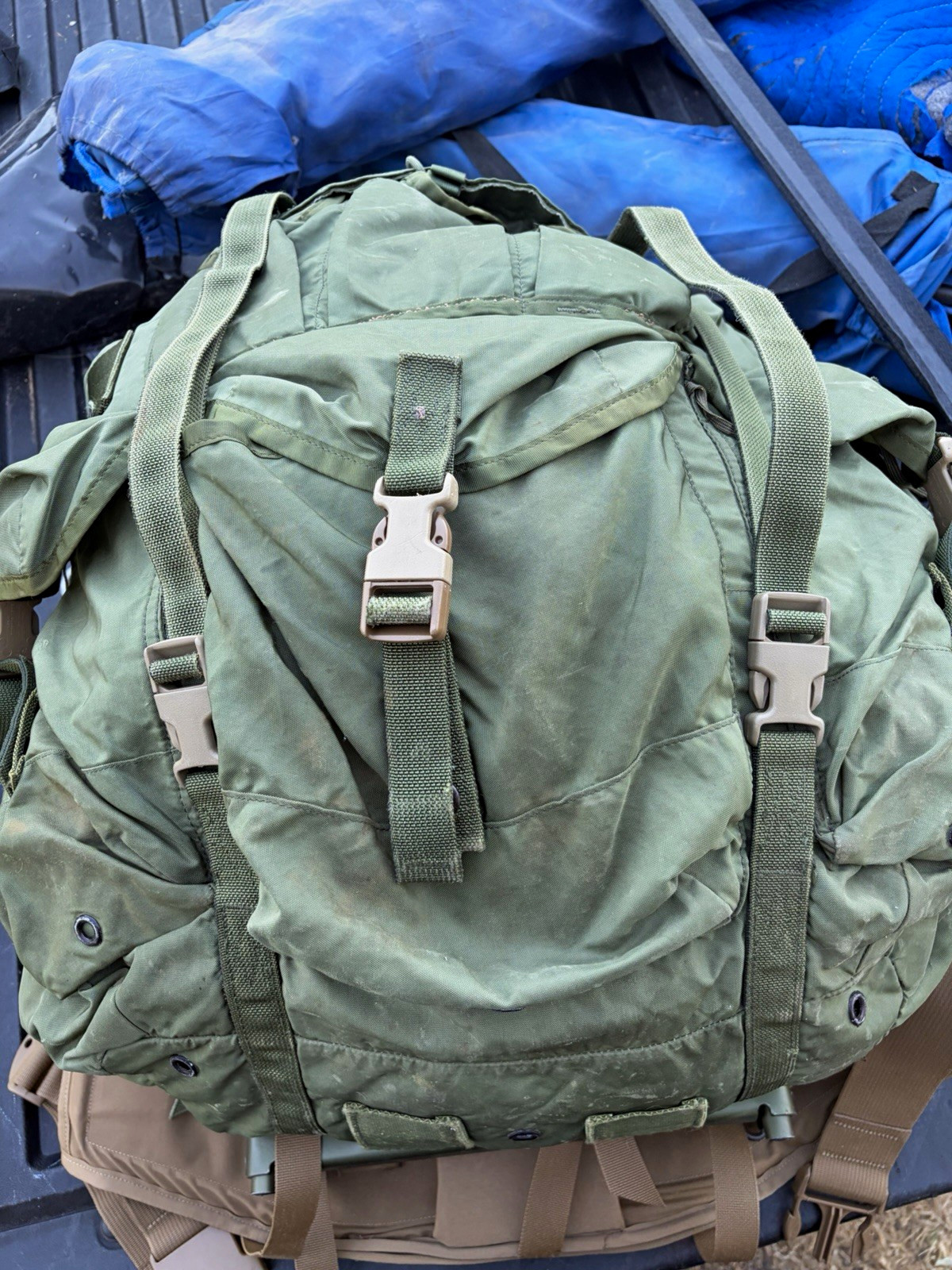 Modified Large Alice Pack With Upgraded Straps and Buckles