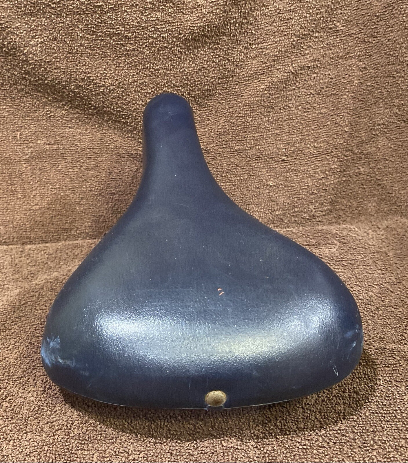 Pre Owned Vintage Black Stamped TROXEL BICYCLE SEAT USA