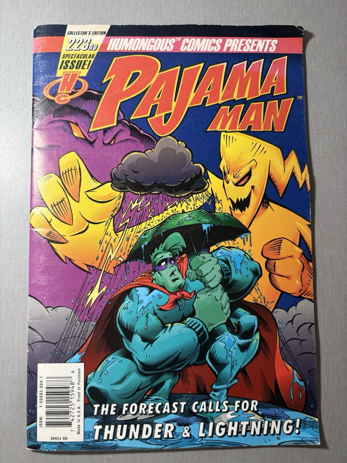 Vintage Pajama Man Comic Book #223 1998 Humongous PC Pajama Sam 2 Game Insert Vintage Pajama Man Comic Book #223 1998 Humongous PC Pajama Sam 2 Game Insert