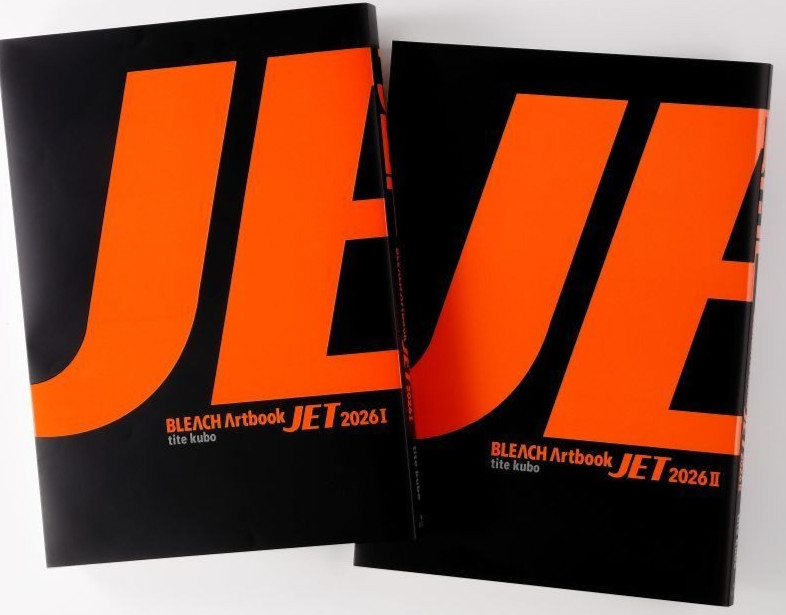 BLEACH Artbook JET 1 ＆ 2 set 2026 25th Anniversary Tite Kubo Illustration JP