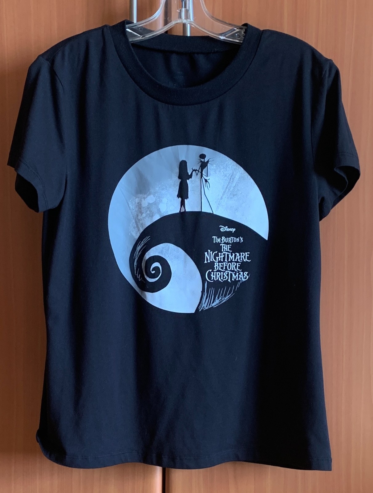 Disney Nightmare Before Xmas Men’s T-Shirt Black Size M