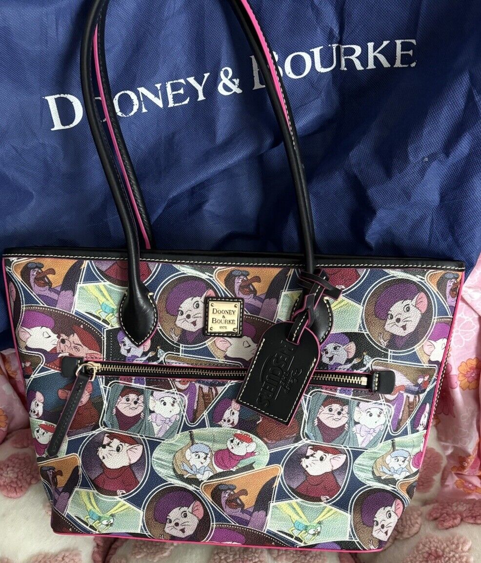 Dooney and Bourke Disneys The Rescuers Tote Bag