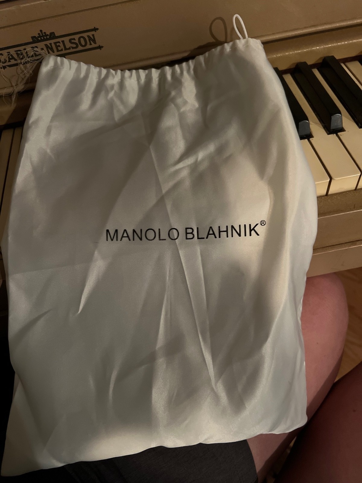Manolo Blahnik 1 shoe dustbag