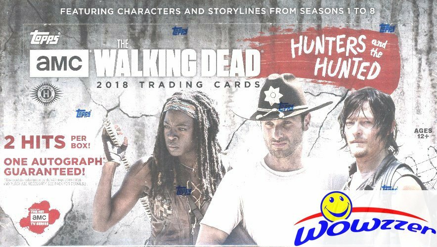 2018 Topps The Walking Dead The Hunters and the Hunted Sealed HOBBY Box-2 HITS