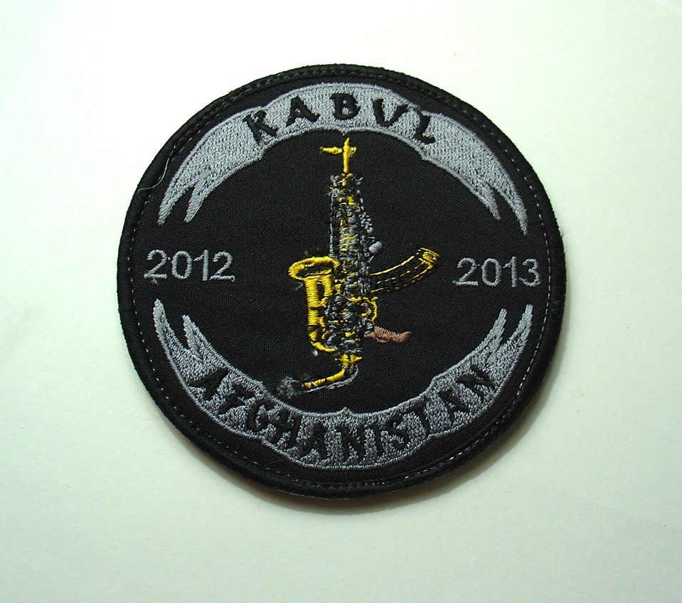 Original Afghanistan Kabul 2012-13 AK SAX Morale Afghan made Patch Vcro