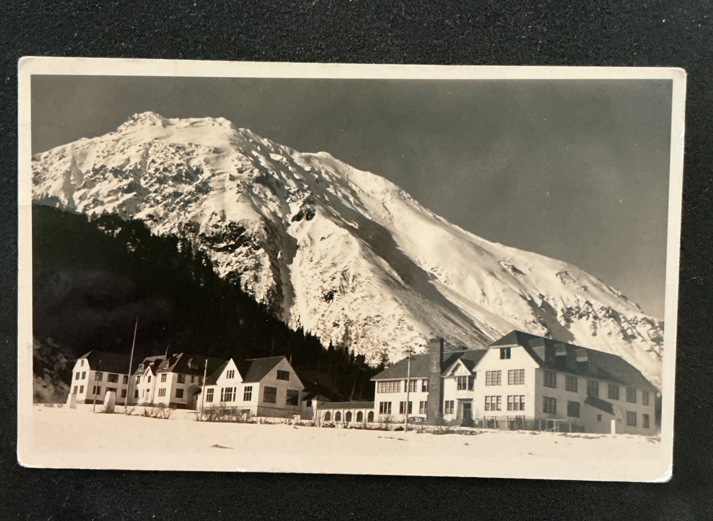 1941 Seward Alaska Jesse Lee Home RPPC Real Photo Postcard