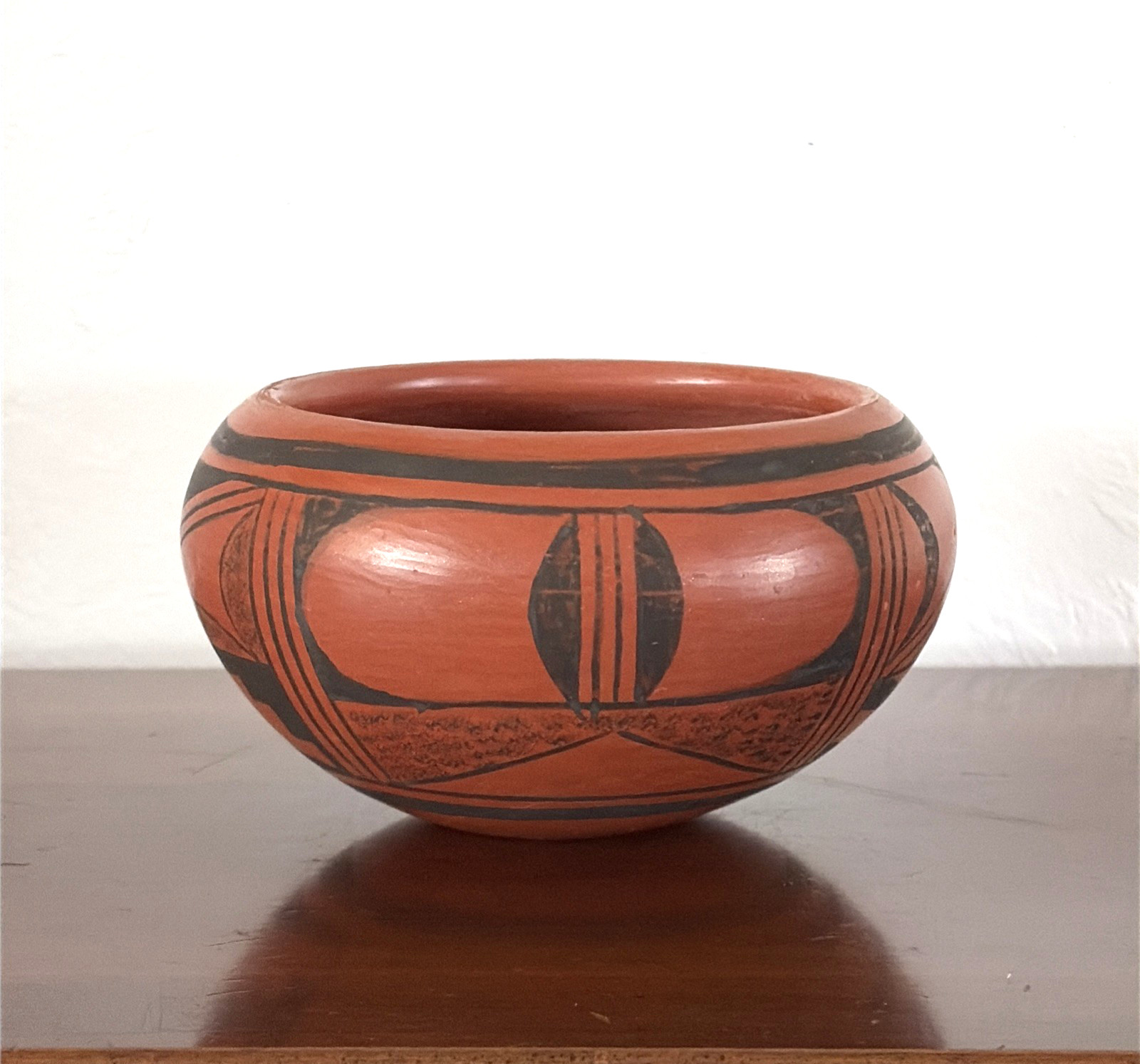 Vintage Native American Hopi Pottery Bowl 5.5\