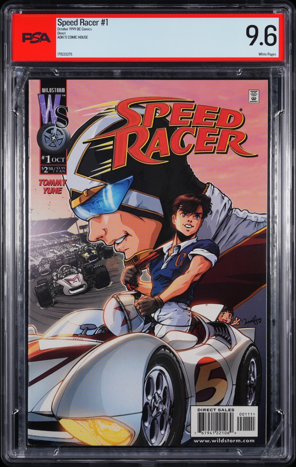 Speed Racer #1 PSA 9.6 NM+ 1999