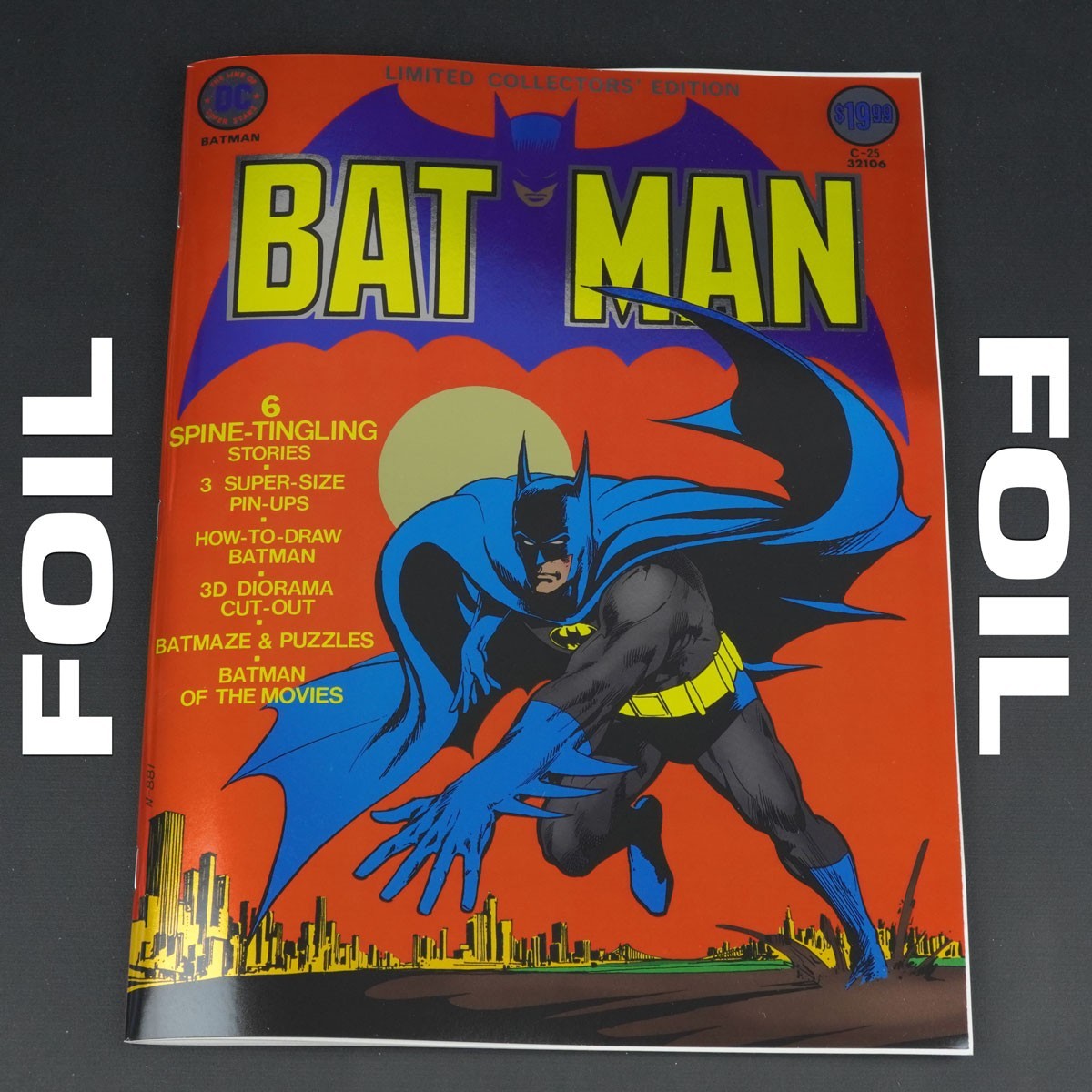 LIMITED COLLECTORS EDITION #25 Cvr B Foil Facsimile DC Comics 2026 ptg 25B Adams