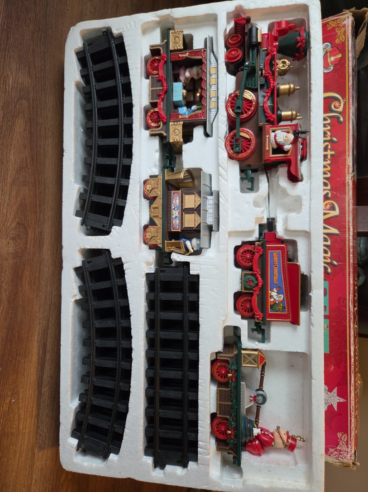 Vintage 1996 Christmas Magic Express Train Set Complete 1st Edition Works, Conpl