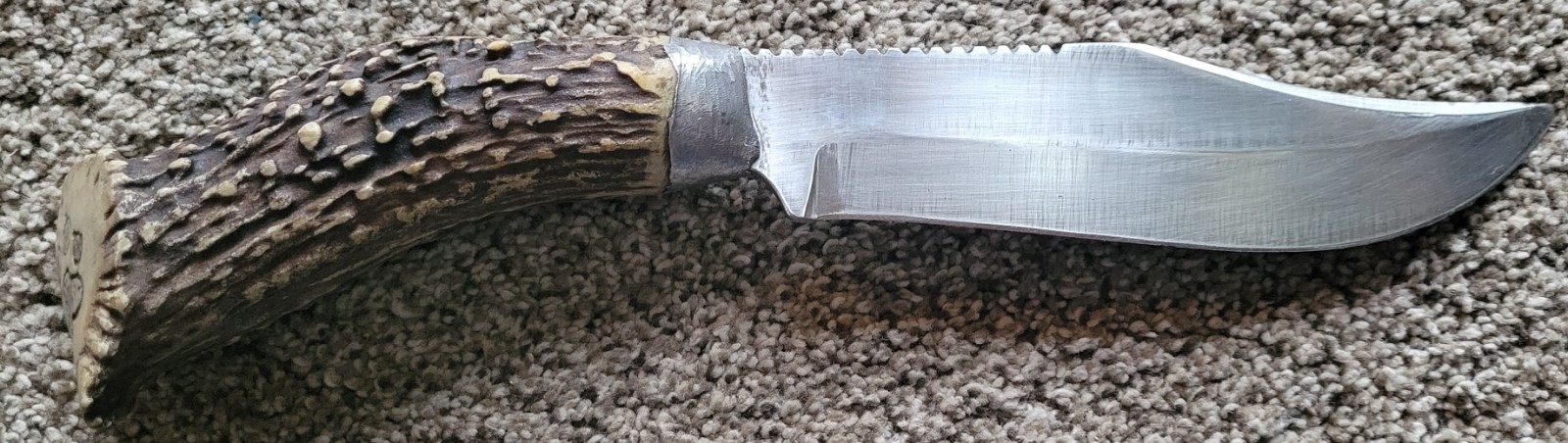 HS  CUSTOM MADE MODEL 00 Hunting KNIFE  ANTLER 6