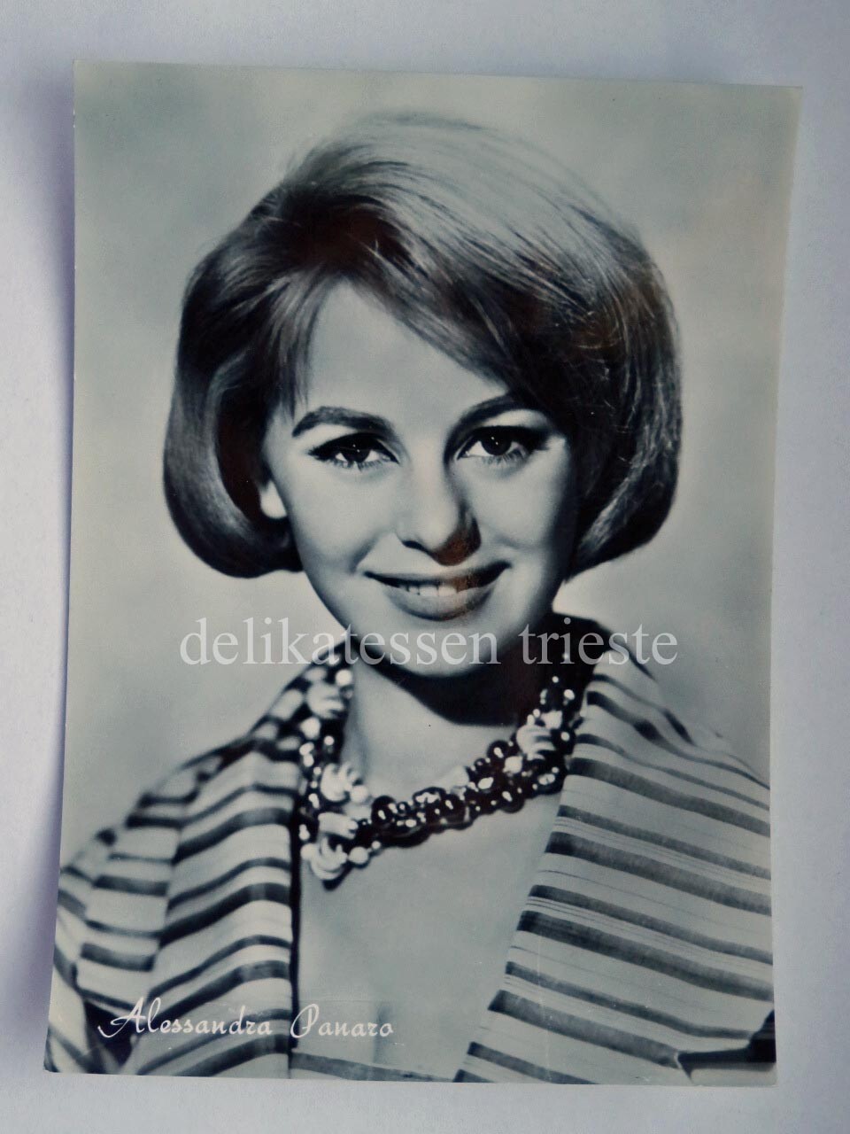 ALESSANDRA PANARO actress cinema photo old postcard 914