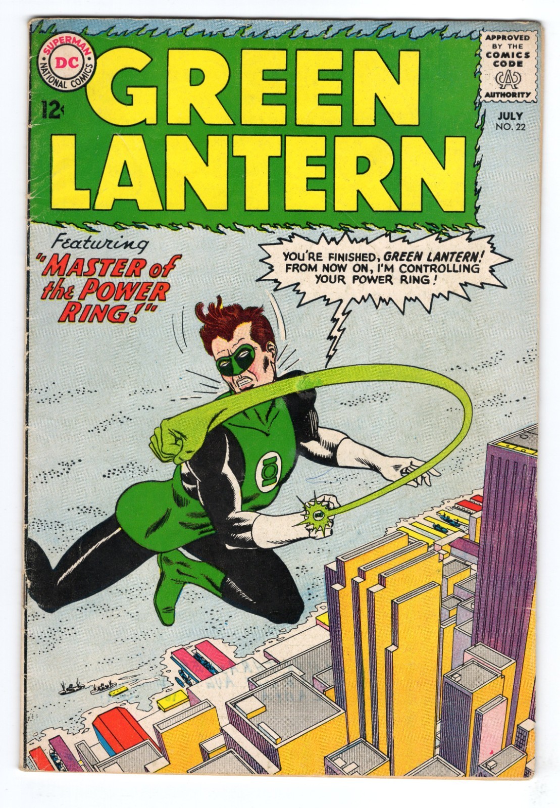 Green Lantern 22 1963 DC Comics VG+ 4.5 Carol Ferris Hector Hammond