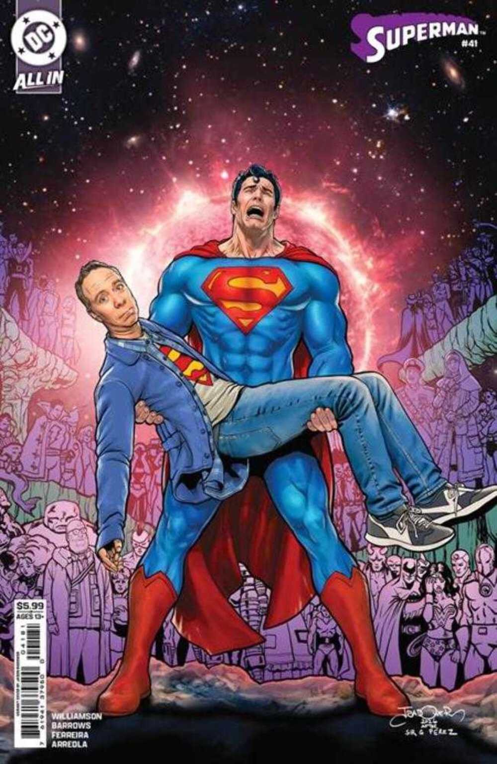 Superman #41 Jason Badower Stuart Fails To Save Universe (08/26/26)