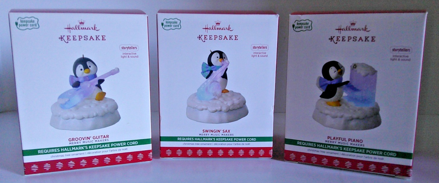 HALLMARK Keepsake -MERRY MUSIC MAKERS - PENQUINS \