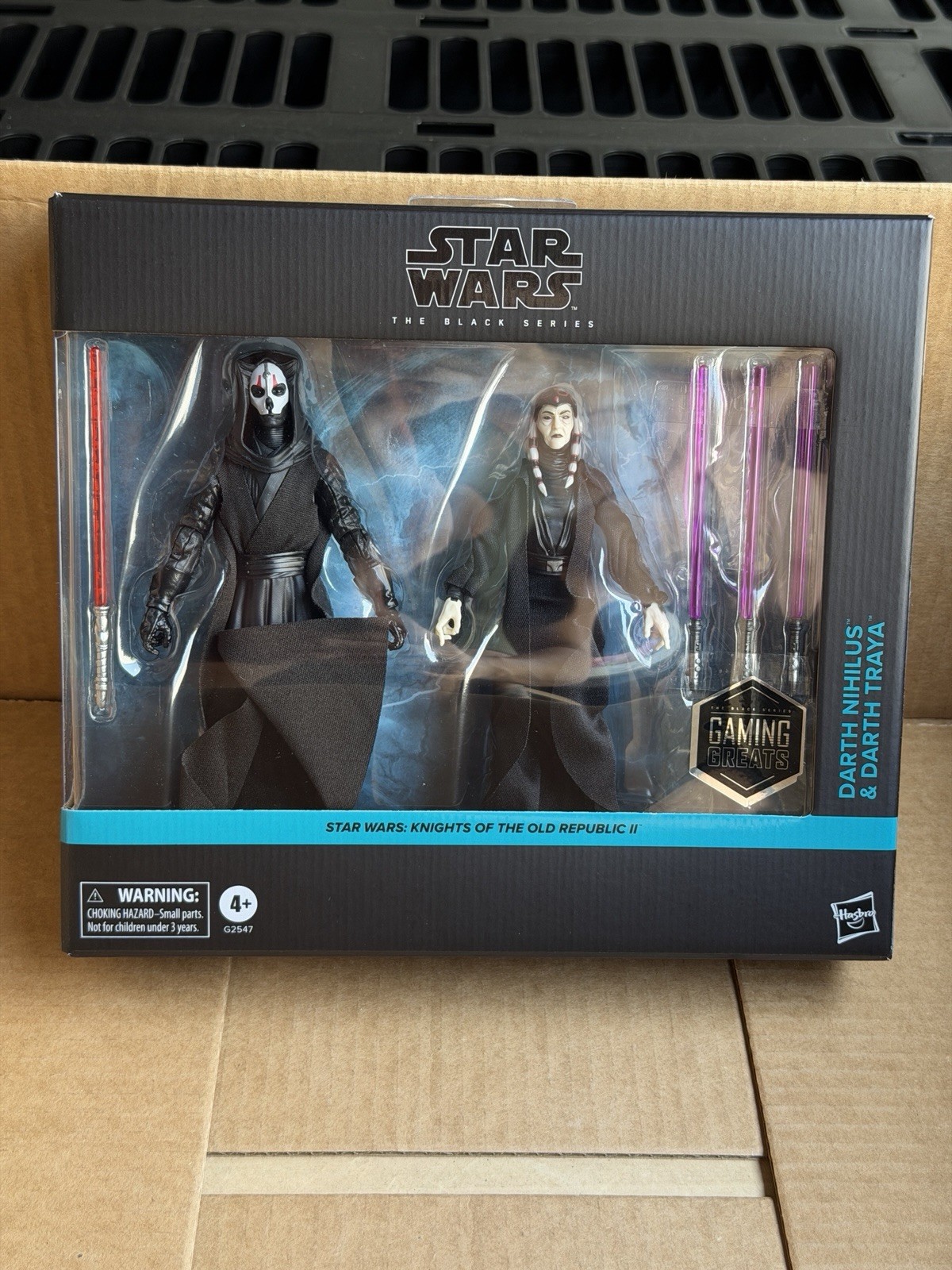 Hasbro Star Wars Black Series Gaming Greats Darth Nihilus & Darth Traya NIB