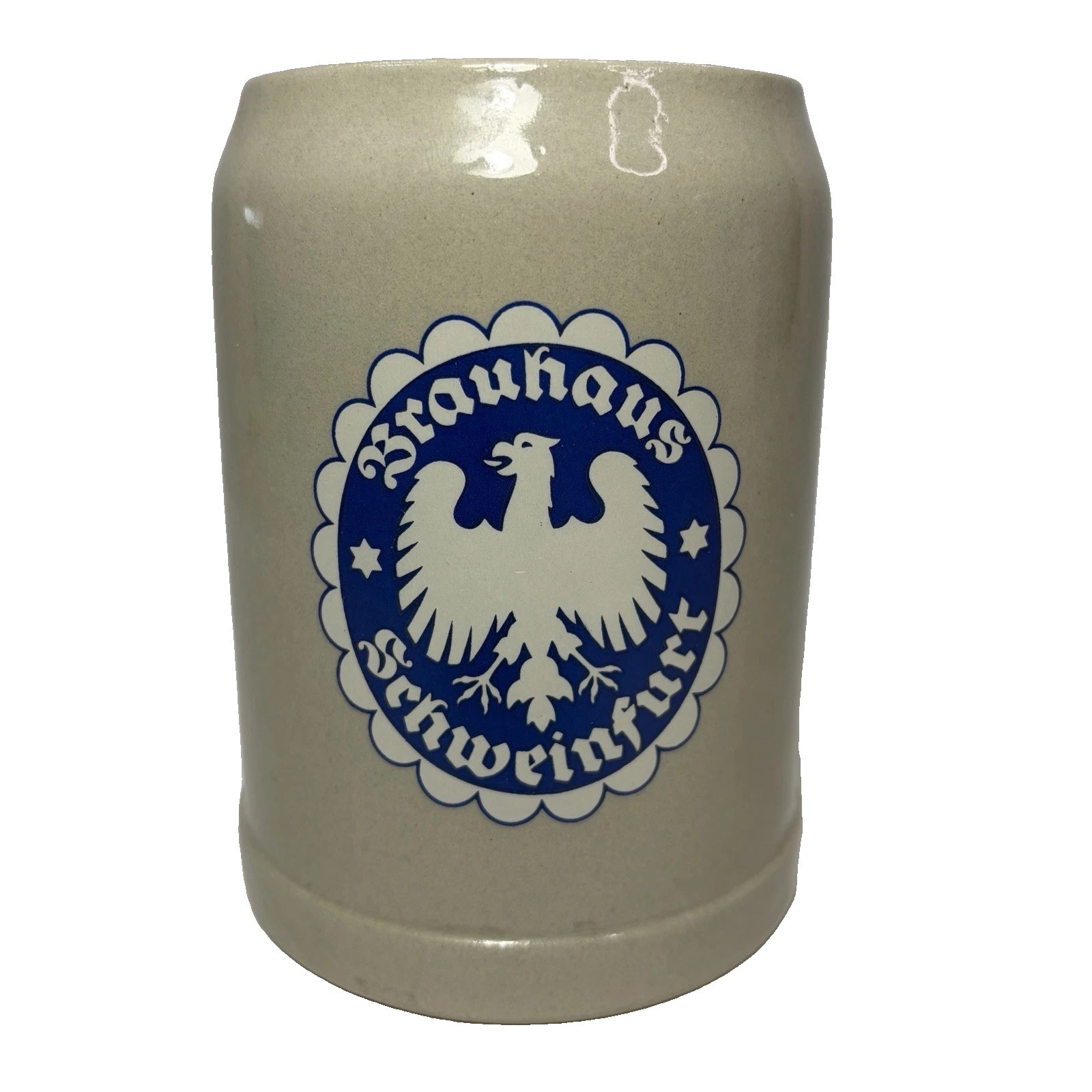 Brauhaus Schweinfurt  German Stoneware Beer Stein 5