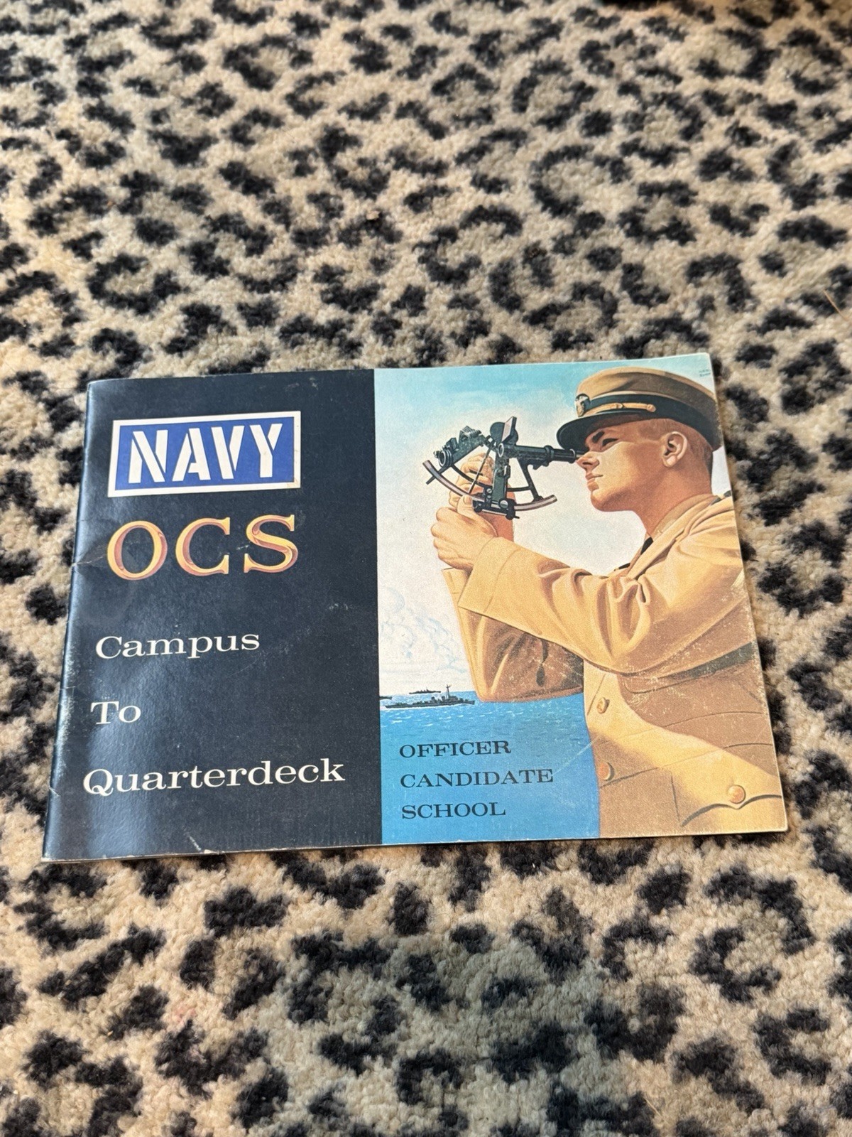 VTG 1961 US Navy OCS Officer Candidate School Recruiting Brochure Cold War
