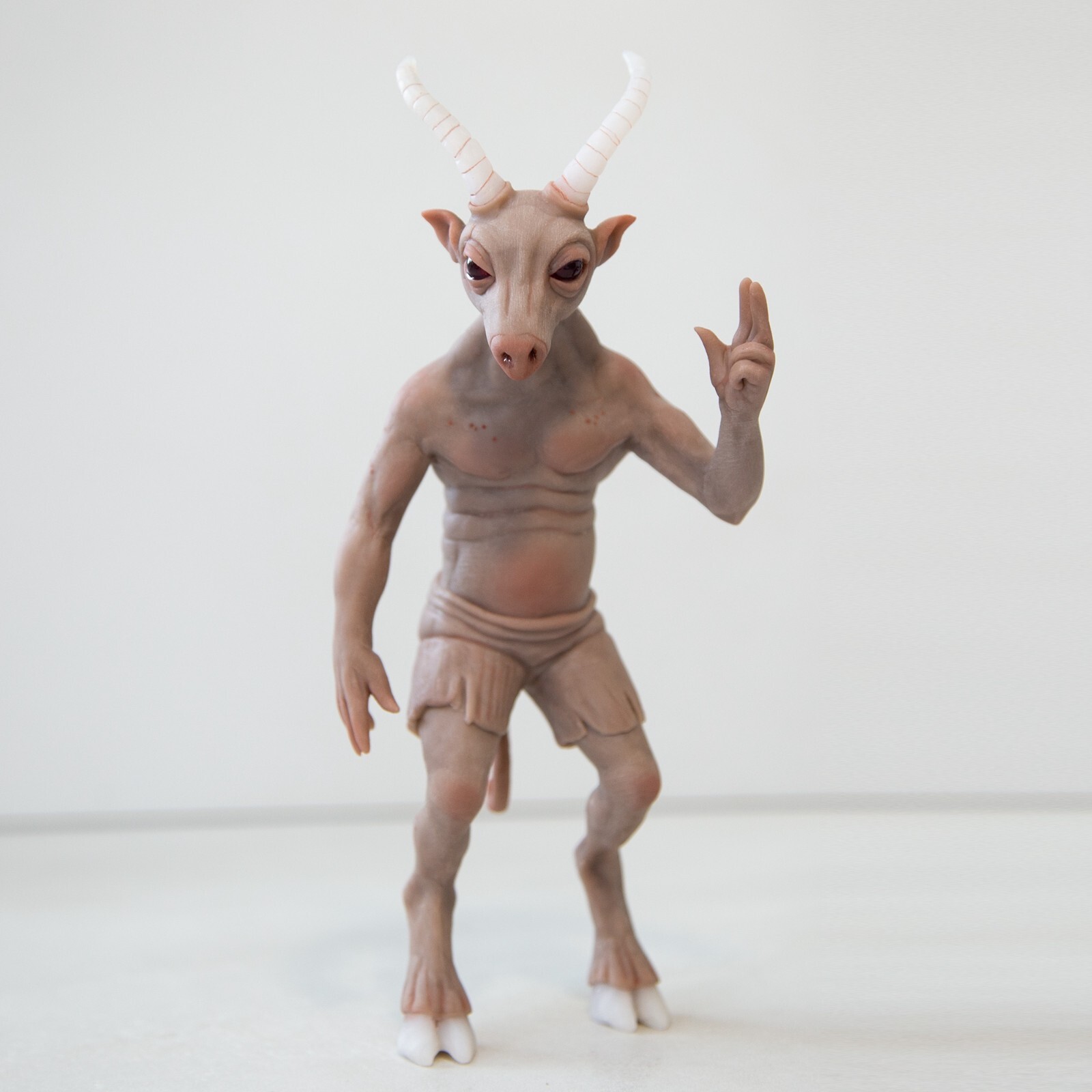 Goatman of Maryland, creepy cute weird cryptid  demon-like creature