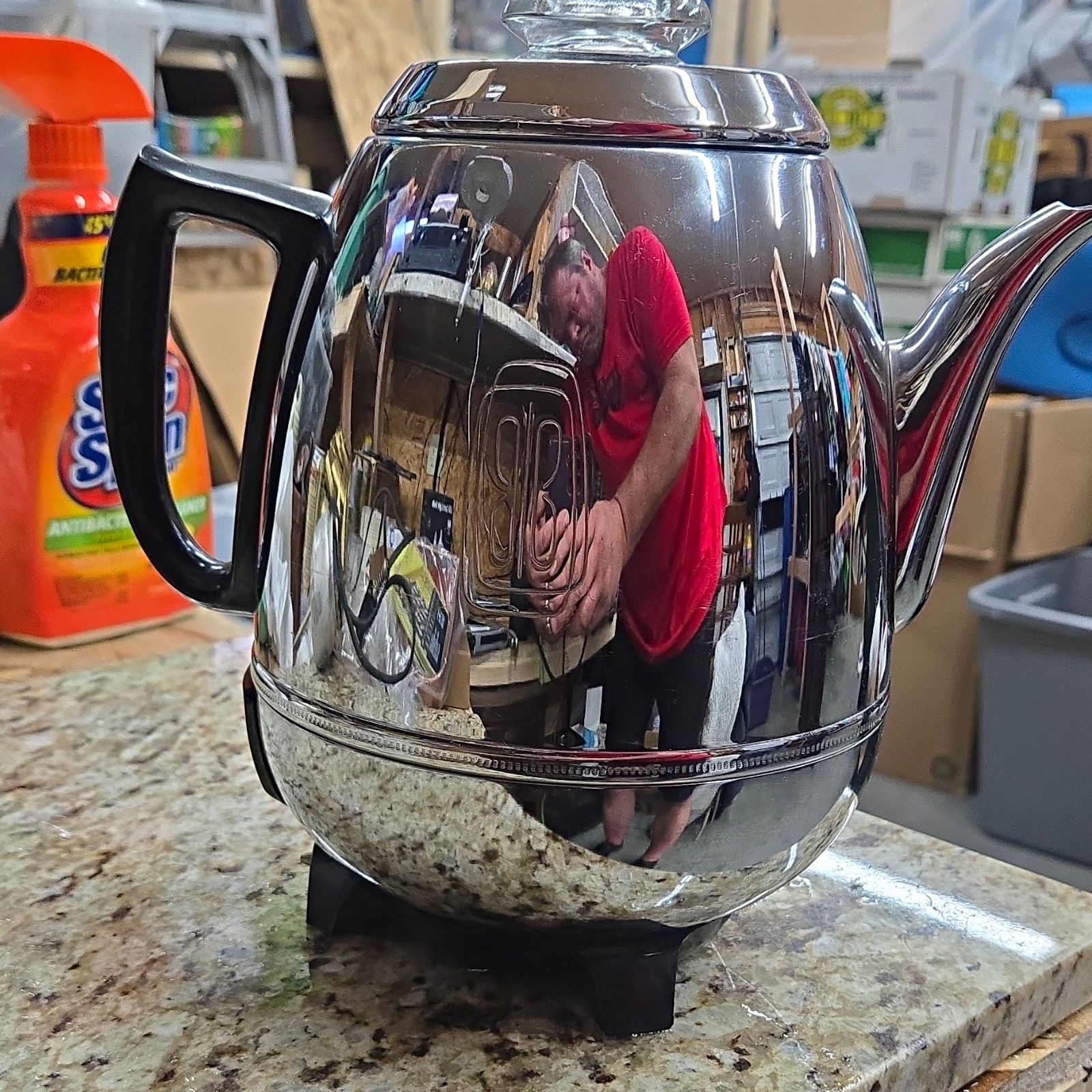 Antique Pristine General Electric Electric Percolator-Beautiful Nostalgia