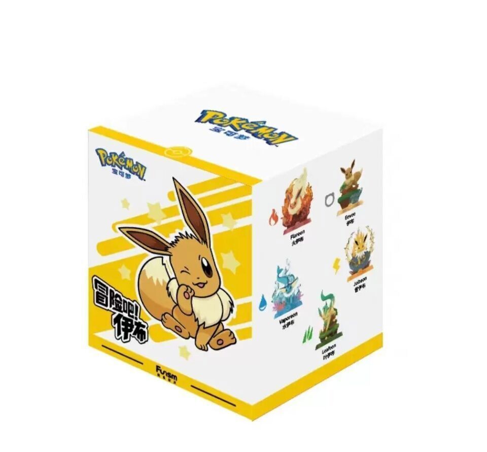 Funism Pokémon Eevee Adventure Series Blind Box You Pick Umbreon Espeon Vaporeon Funism Pokémon Eevee Adventure Series Blind Box You Pick Umbreon Espeon Vaporeon