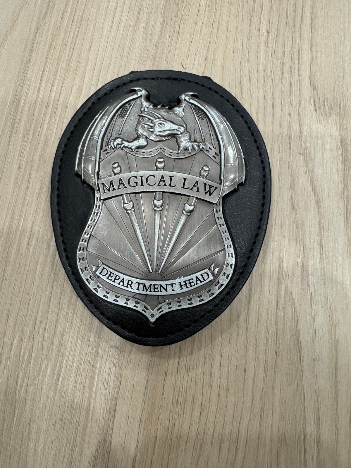 Wizarding Trunk Exclusive Ministry of Magic Magical Law Badge Harry Potter RARE
