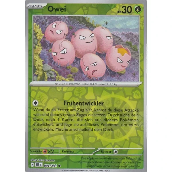 Pokemon Stormy Sparks SSP DE Single Cards Reverse and Holo NM in Sleeve