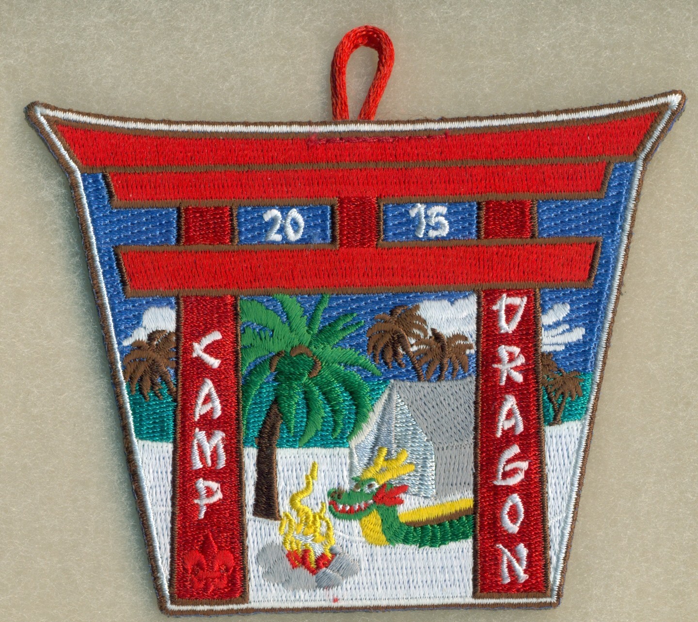 * Camp Patch - Far East Council, 2015 Camp Dragon, Okinawa Japan