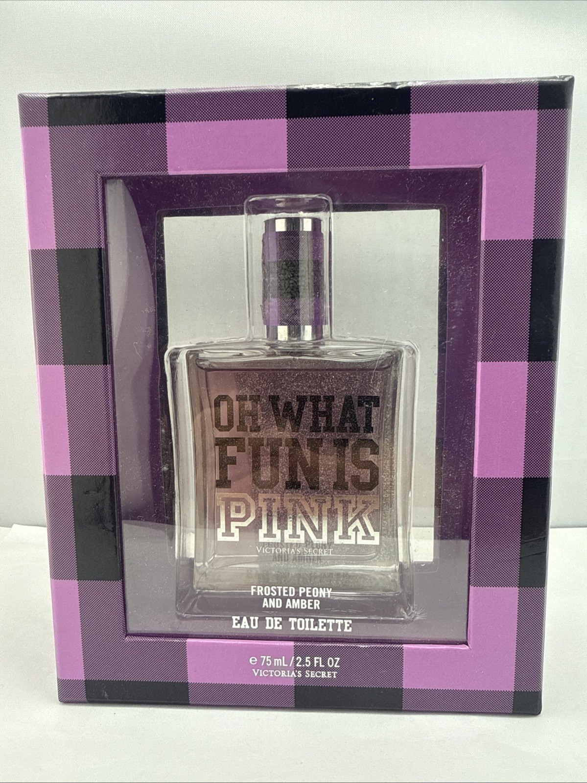 PINK Oh What Fun Is Pink RARE Victoria\'s Secret eau de toilette 2.5 fl oz/75 ml.