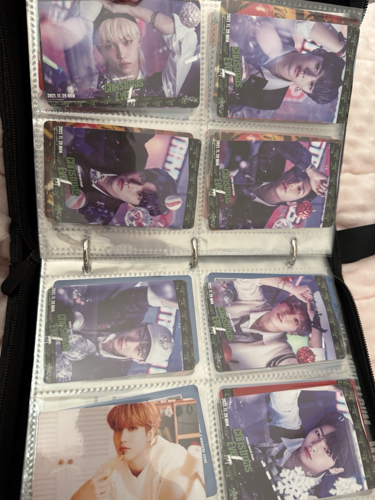 Stray Kids STAY Photo Card Binder including ALL photo cards / stickers/keychains