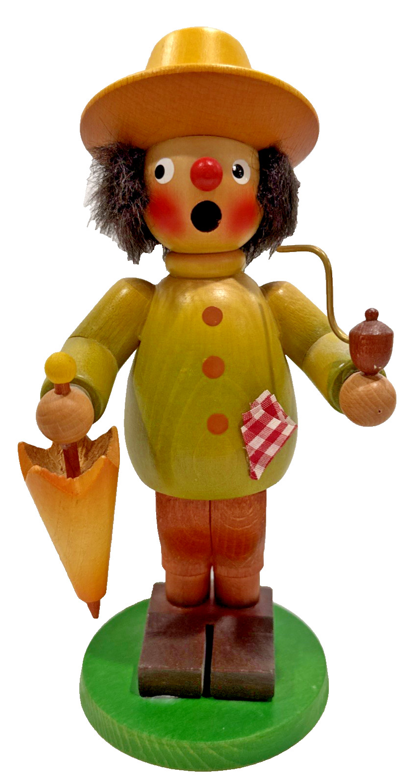 Vintage Christian Ulbricht German Hobo Wooden Smoker Incense Burner 9\