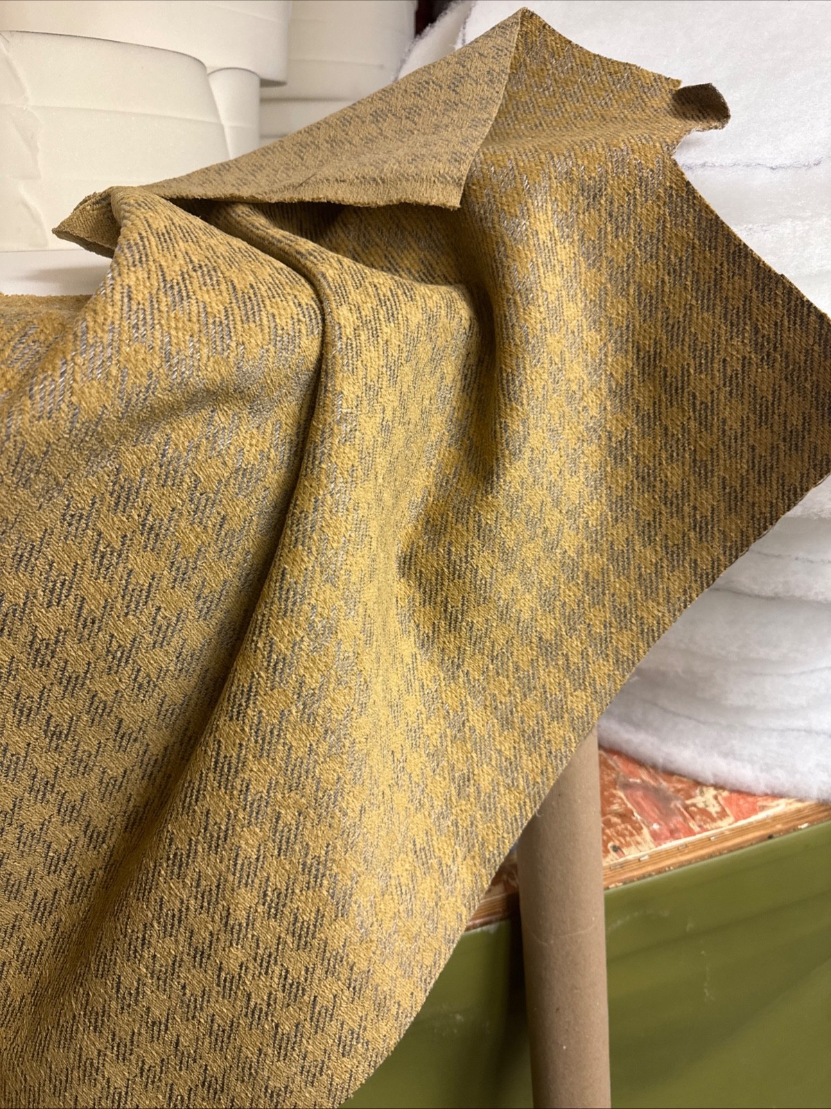 Designers Guild Mansart Graphite Fabric FDG2458/06 7.75 Yards + Extra