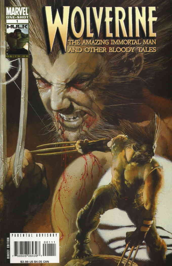 Wolverine: The Amazing Immortal Man And Other Bloody Tales #1 VF/NM; Marvel | Da