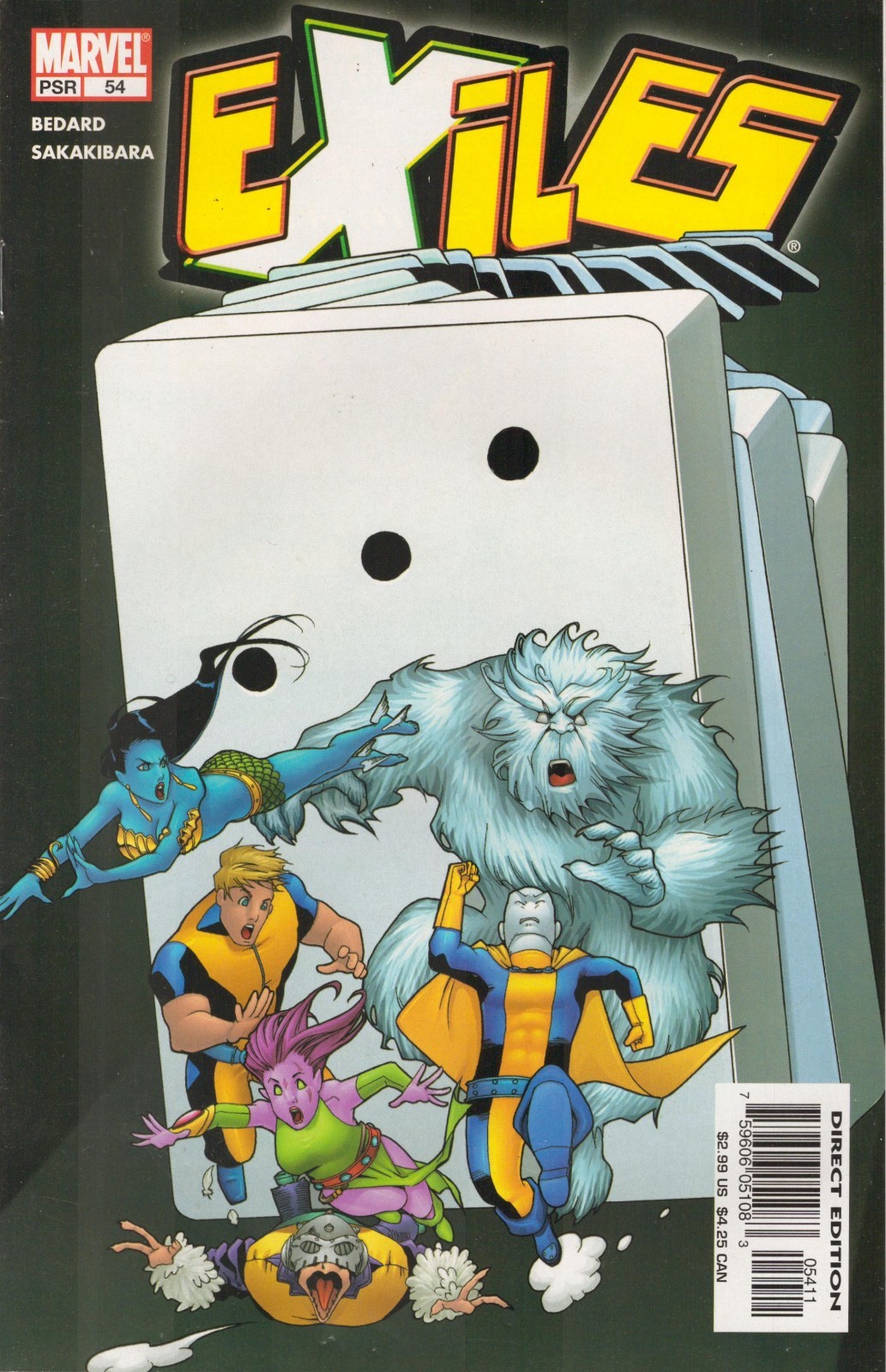 51980: MARVEL EXILES #54 VF Grade