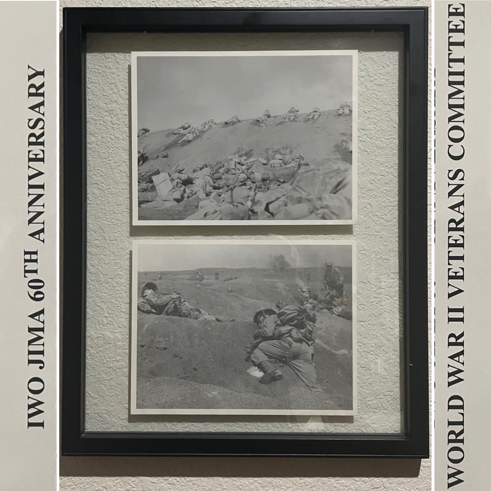 World War II Iwo Jima 60th Anniversary Framed Commemorative AP Photos 2005