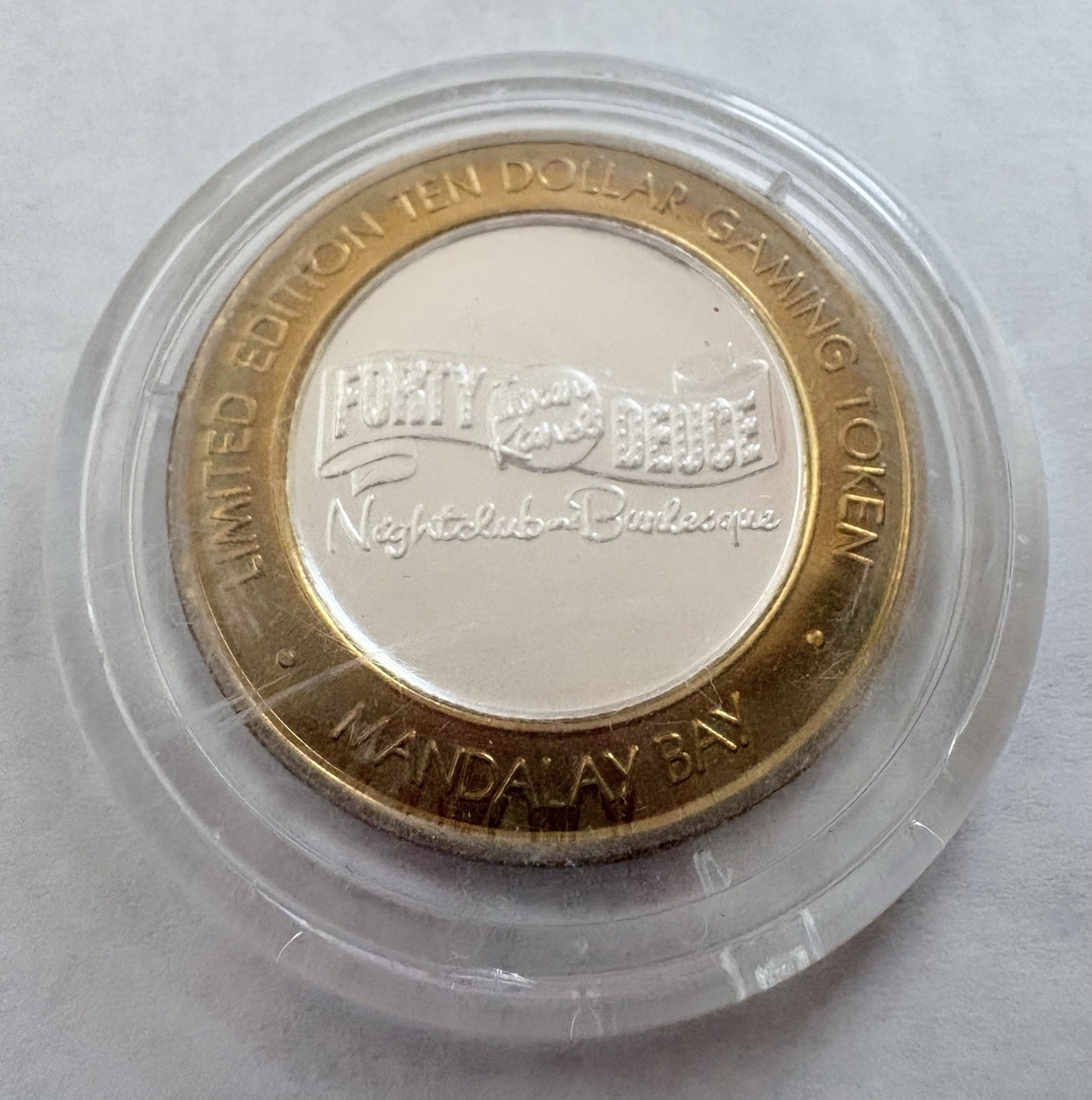 Mandalay Bay Forty Deuce BURLESQUE Las Vegas Silver Strike–0.60 oz ASW .999 Fine