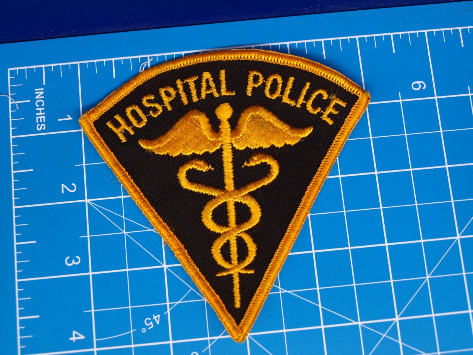 New York City Hospital Police patch-vintage