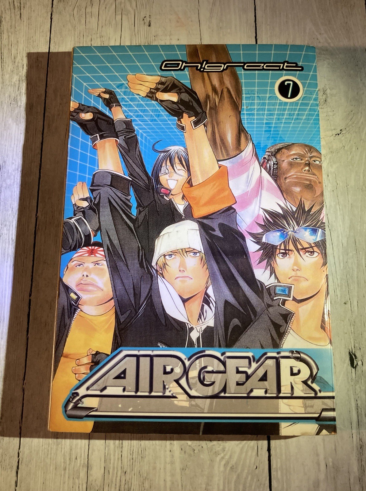 Air Gear Vol. 7 Manga- English- Paperback First Print 2006 Kodansha