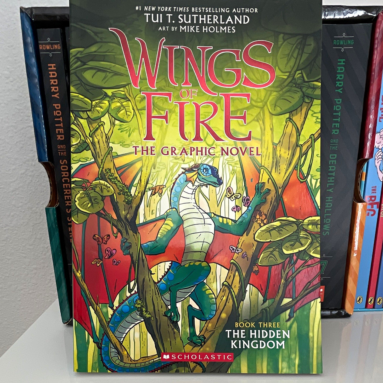 Scholastic Wings of Fire Graphic Novel #3 The Hidden Kingdom TPB Sutherland