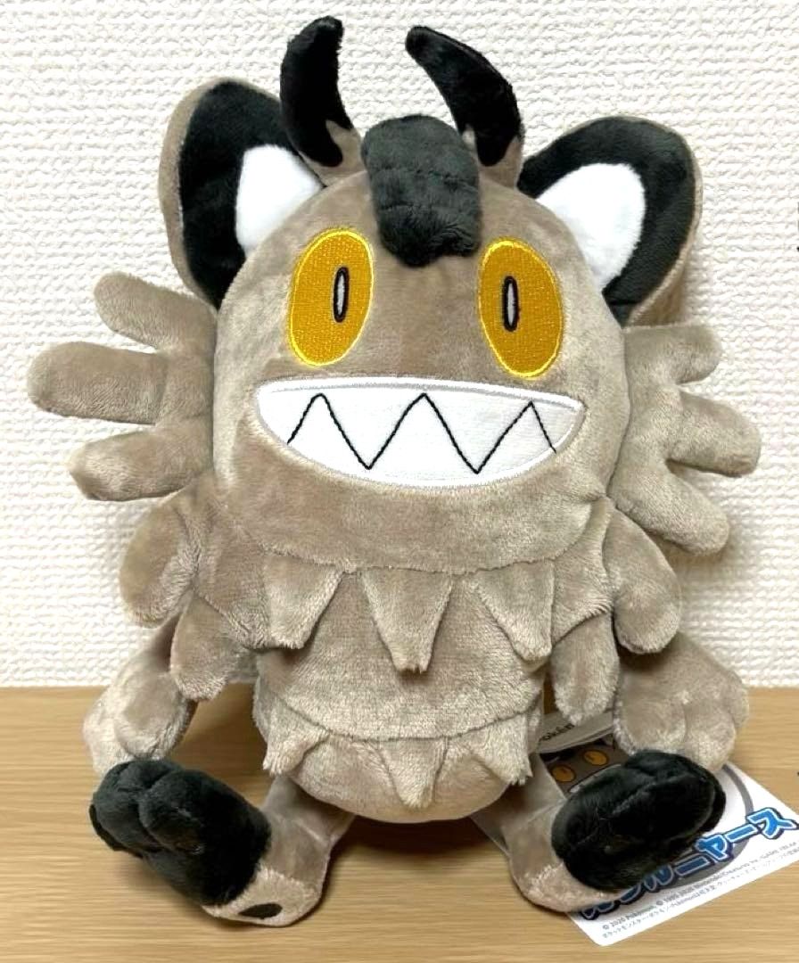 Pokemon Center Original Galarian Meowth Plush Toy Stuffed Doll Pokémon New